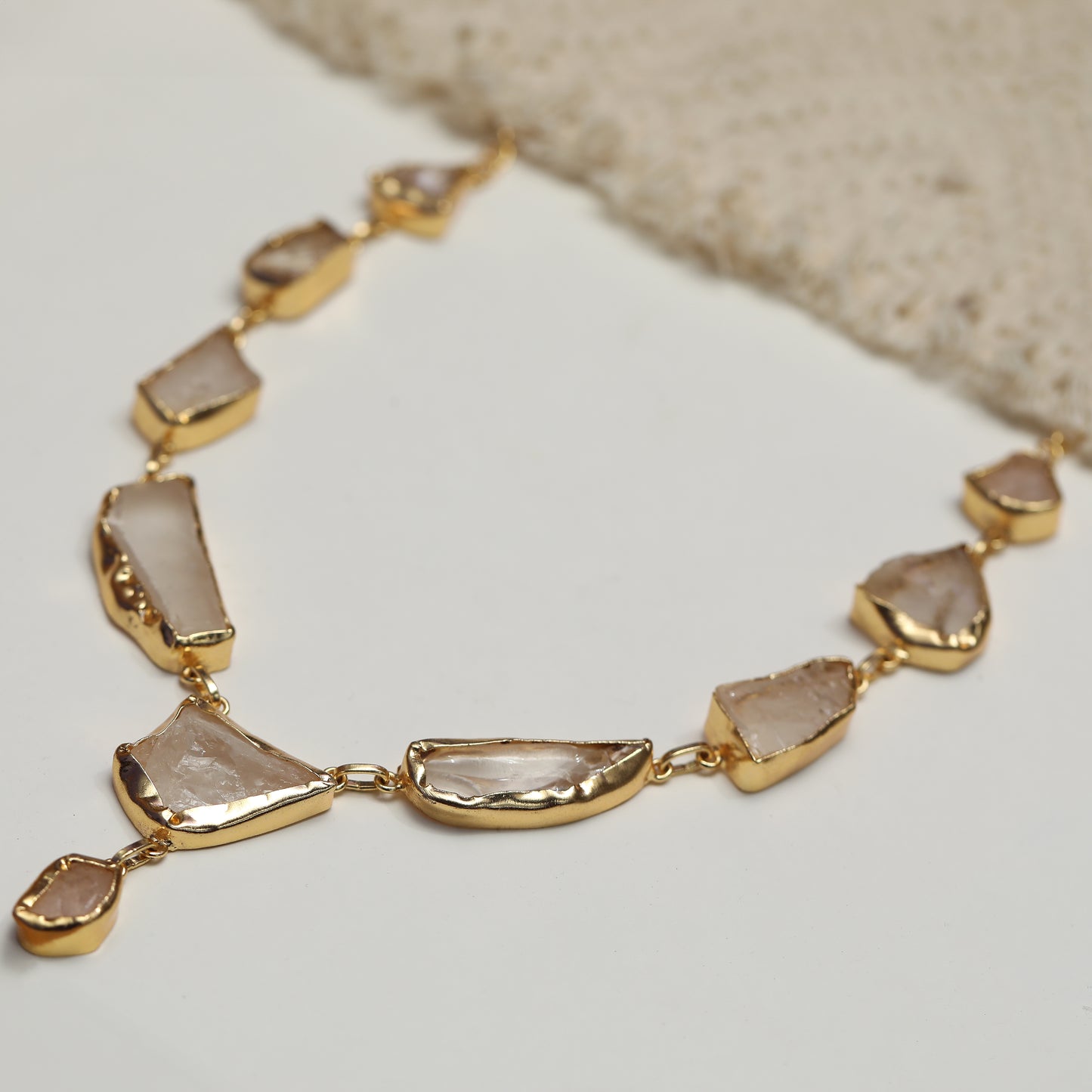 Shiya Raw Stone Necklace