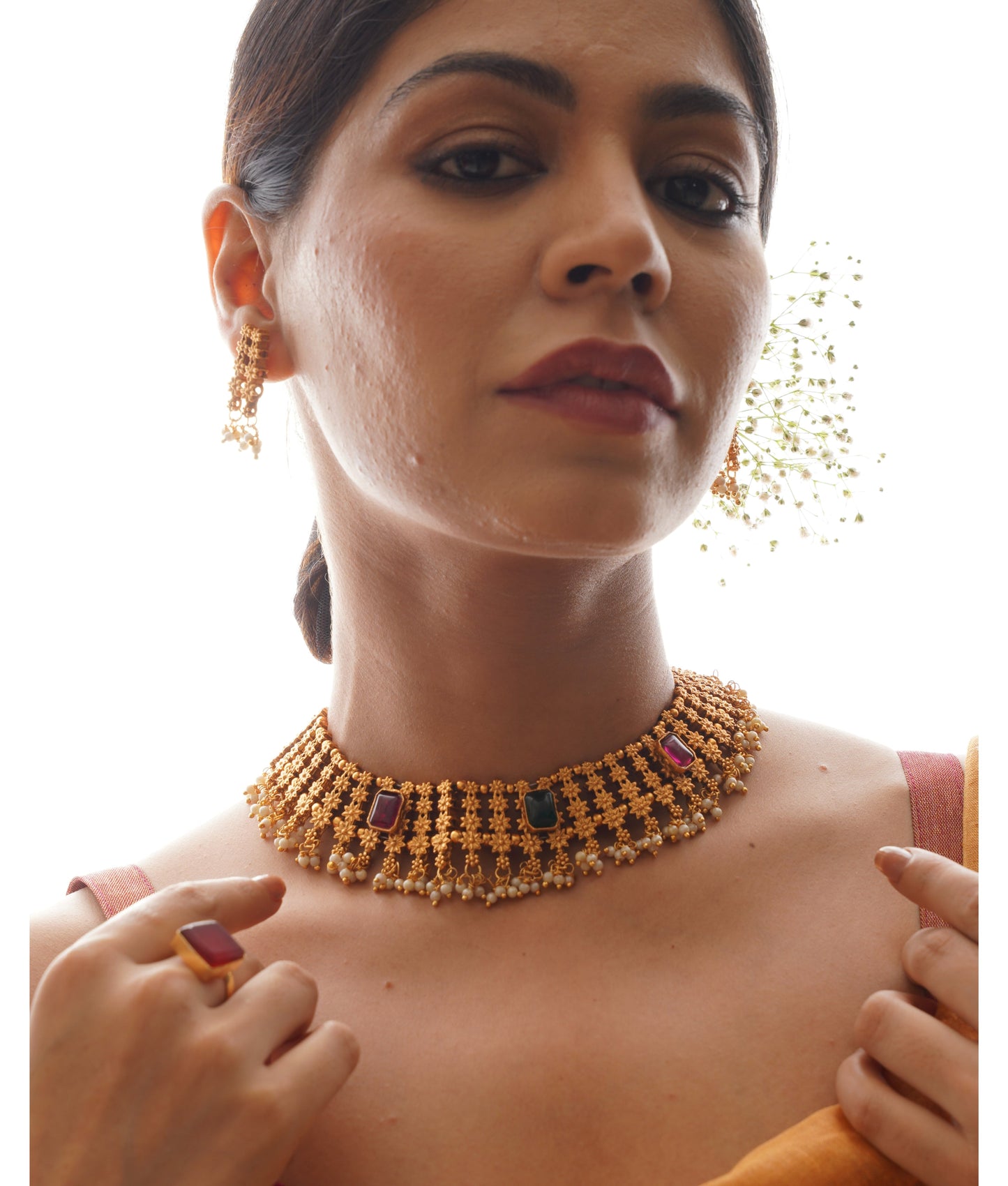 Mathagi Necklace with Earring