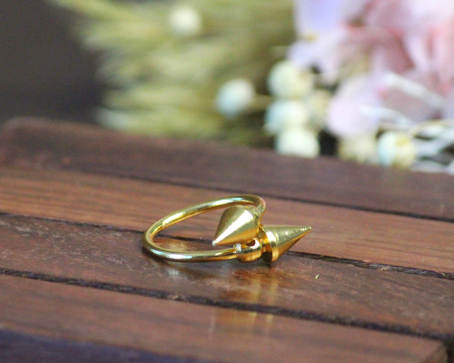 Nail Gold Ring