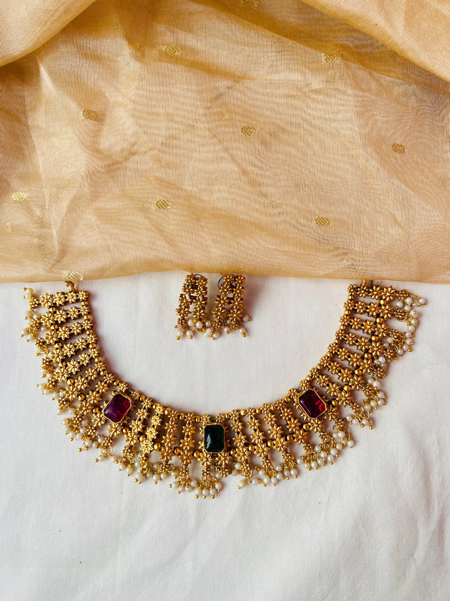 Mathagi Necklace with Earring