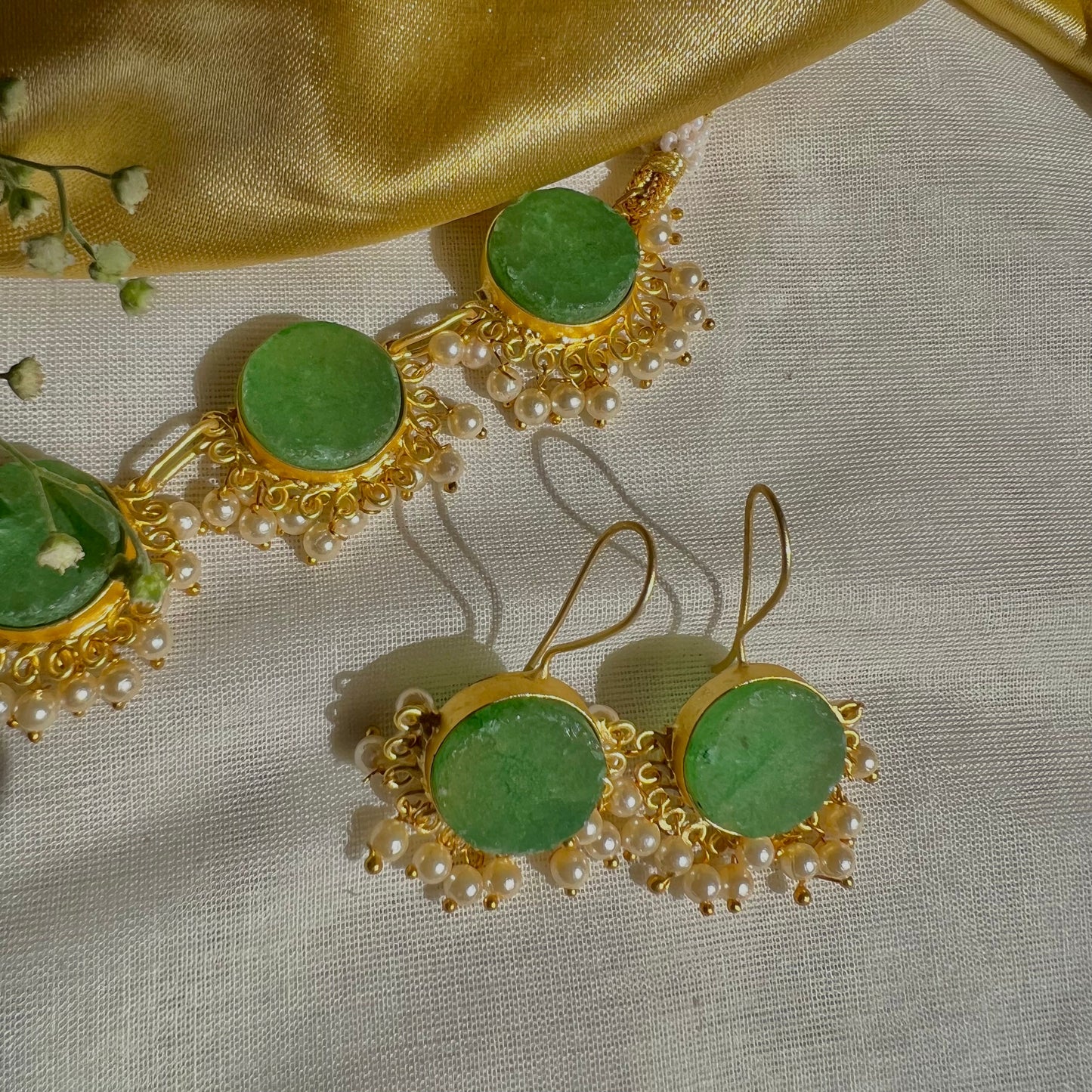 Azana Round stone with beads Necklace