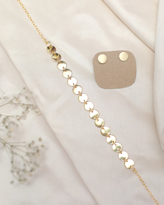 Liya Necklace with stud