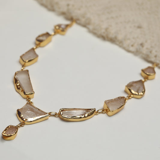 Shiya Raw Stone Necklace