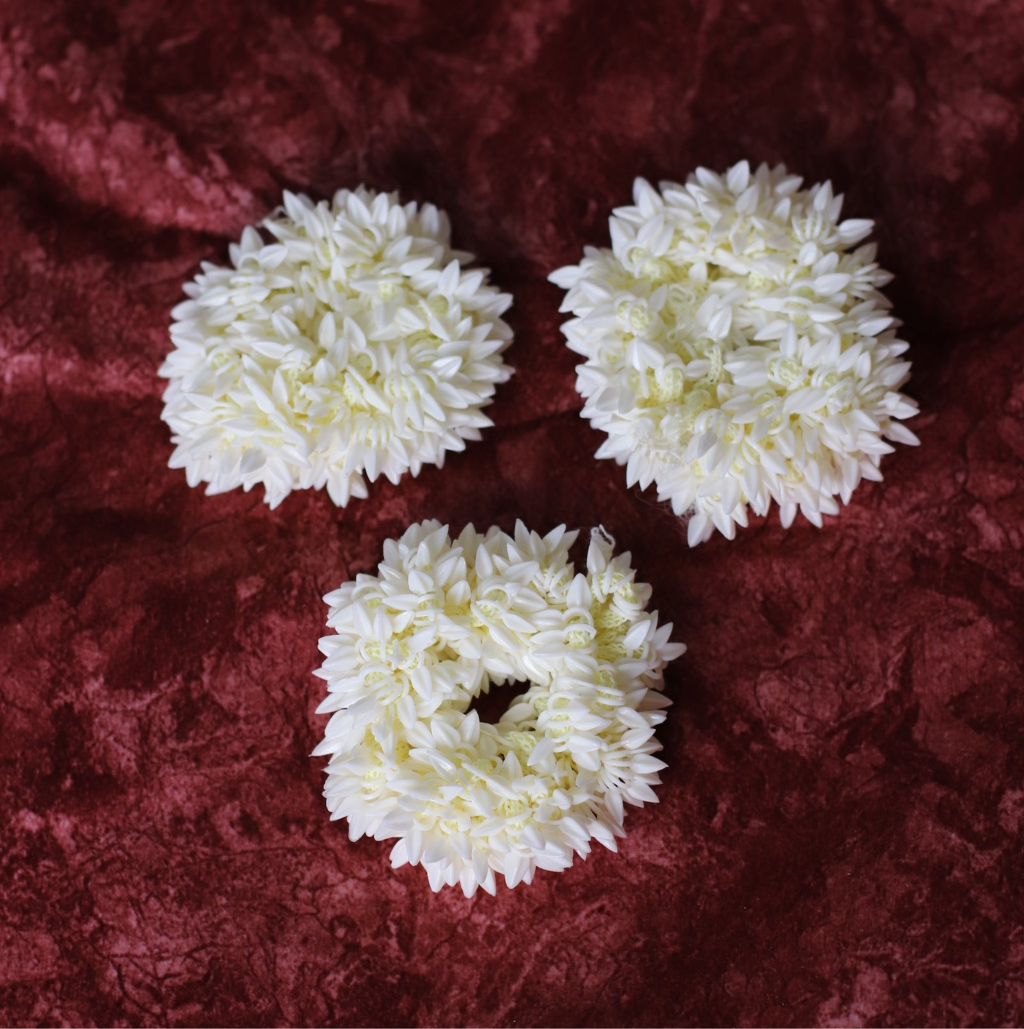 Jasmine scrunchie