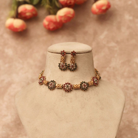 Pavithra Necklace Set