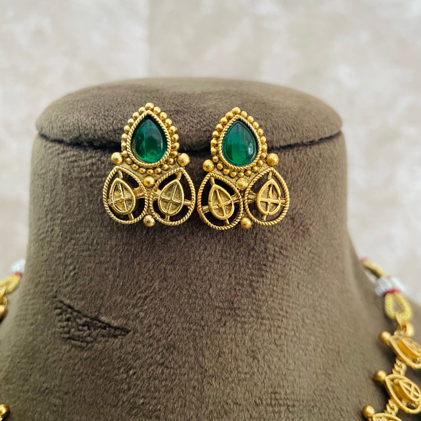 Hamsa Necklace Set