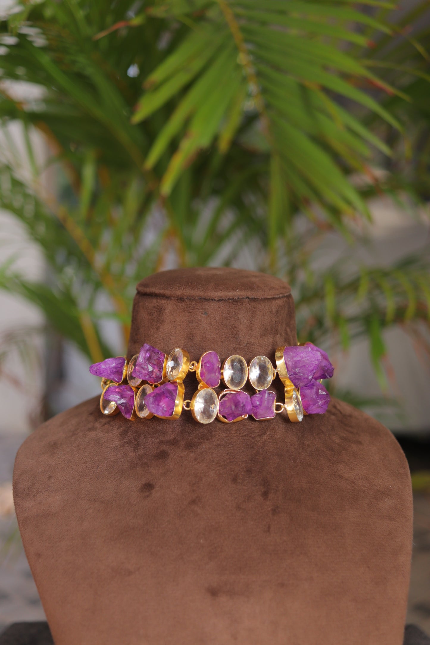 Marcia Raw Stone Necklace