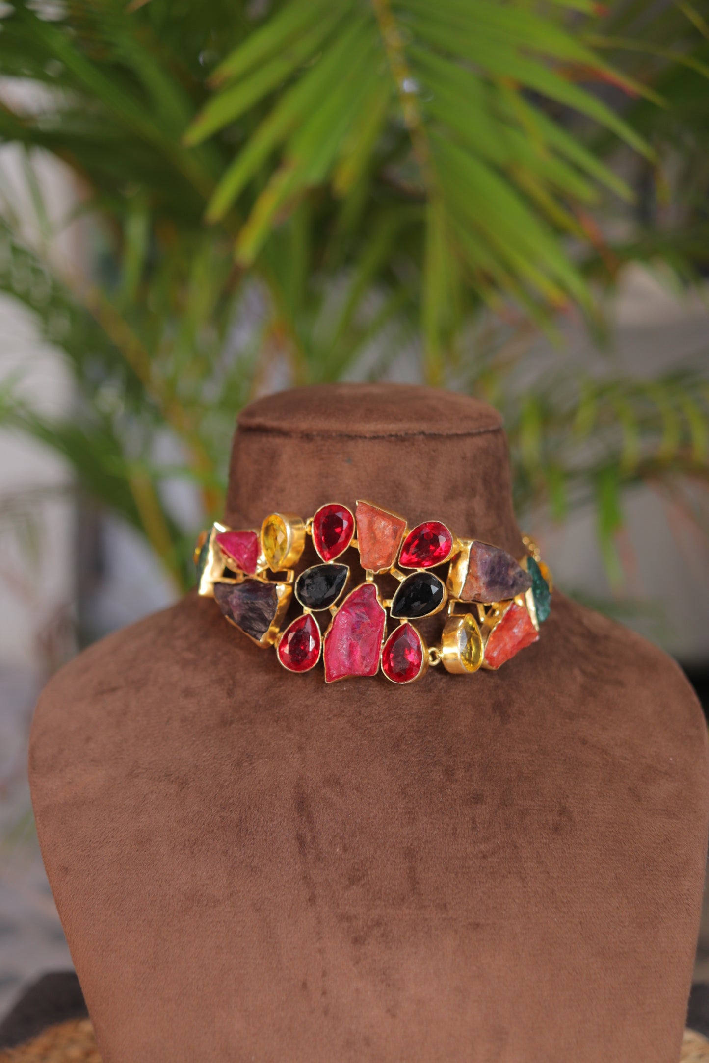 Judith Raw Stone Necklace