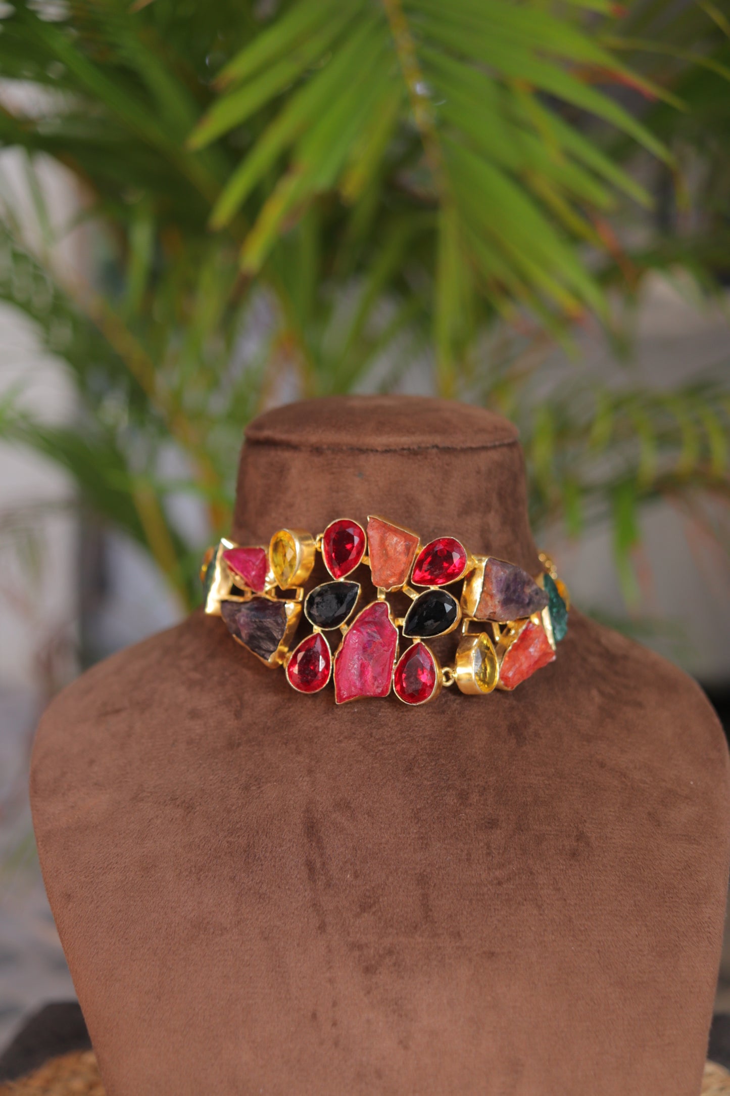 Judith Raw Stone Necklace