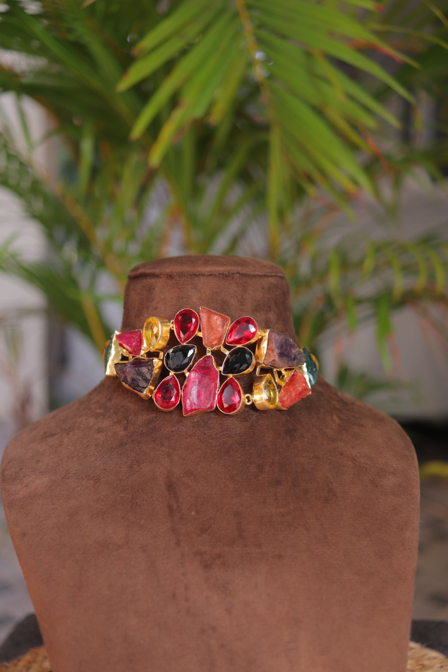 Judith Raw Stone Necklace