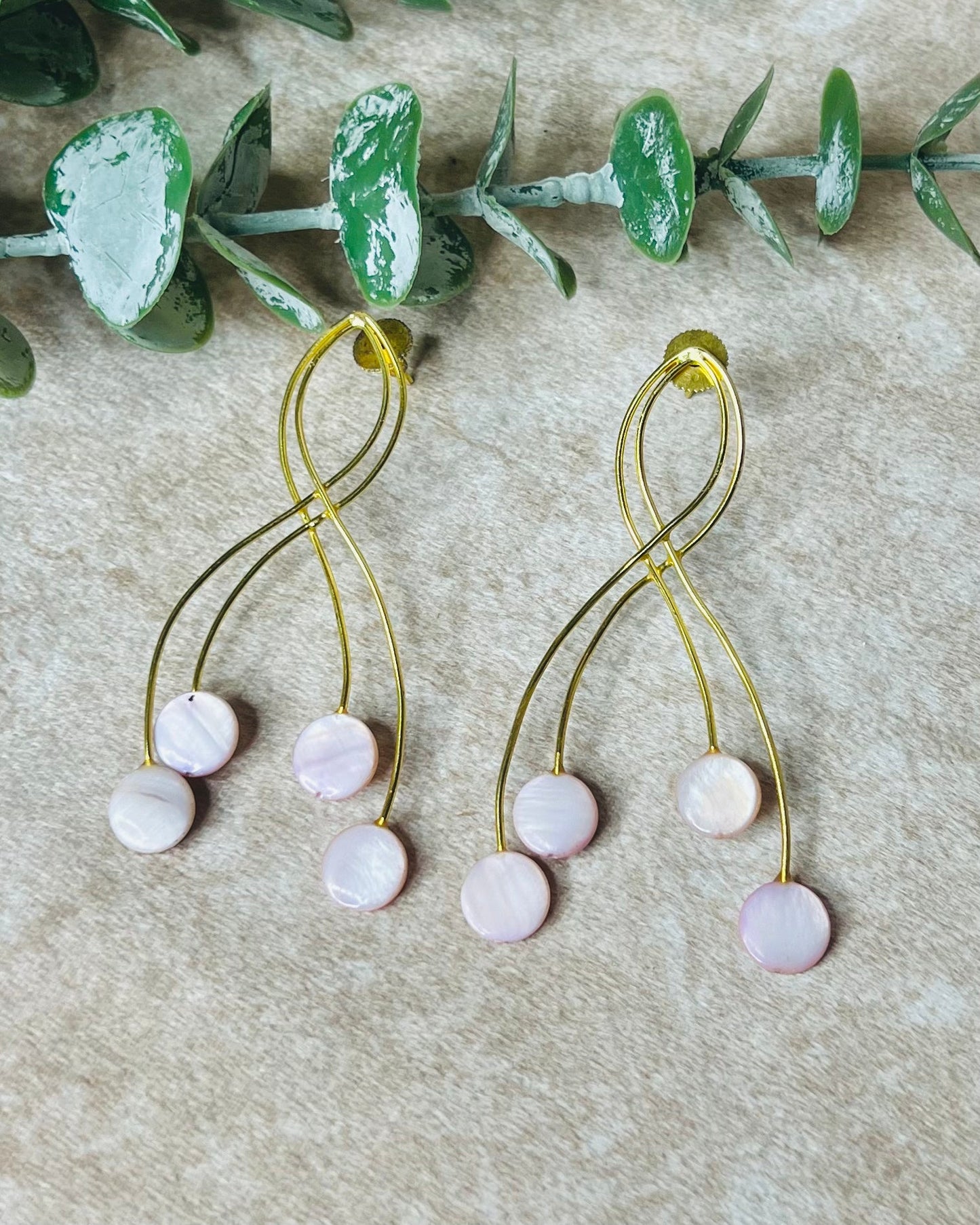 Hajina Pink Earring