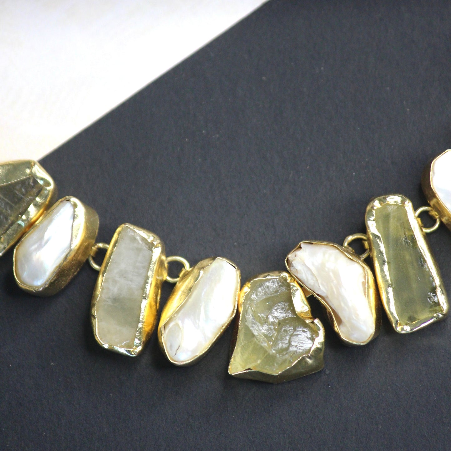 Vanita Raw Stone Necklace