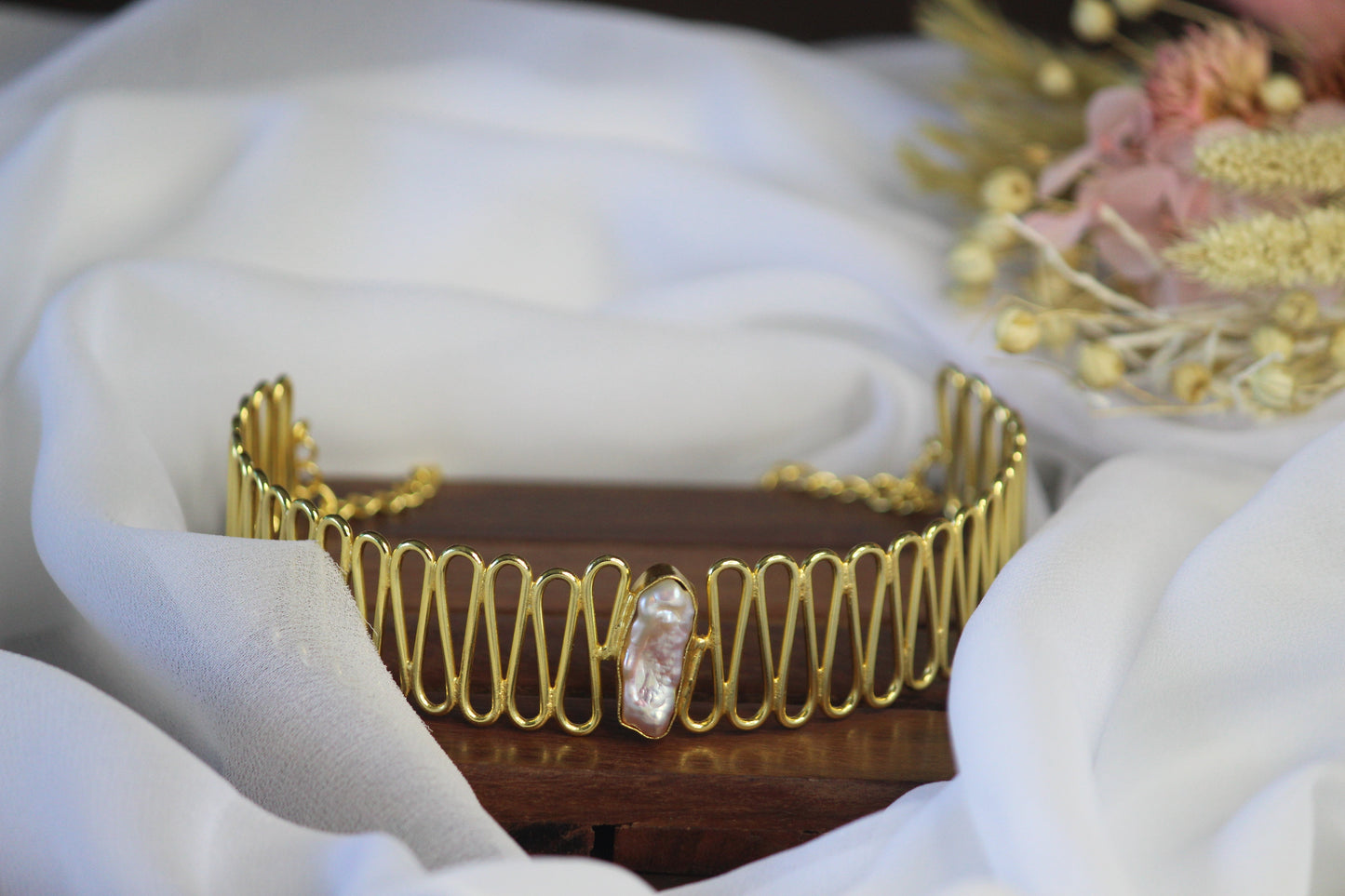 Baroque Stone Choker