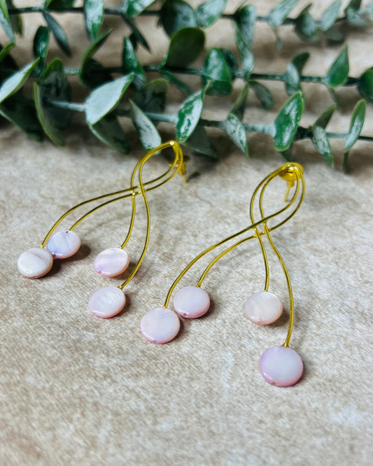 Hajina Pink Earring
