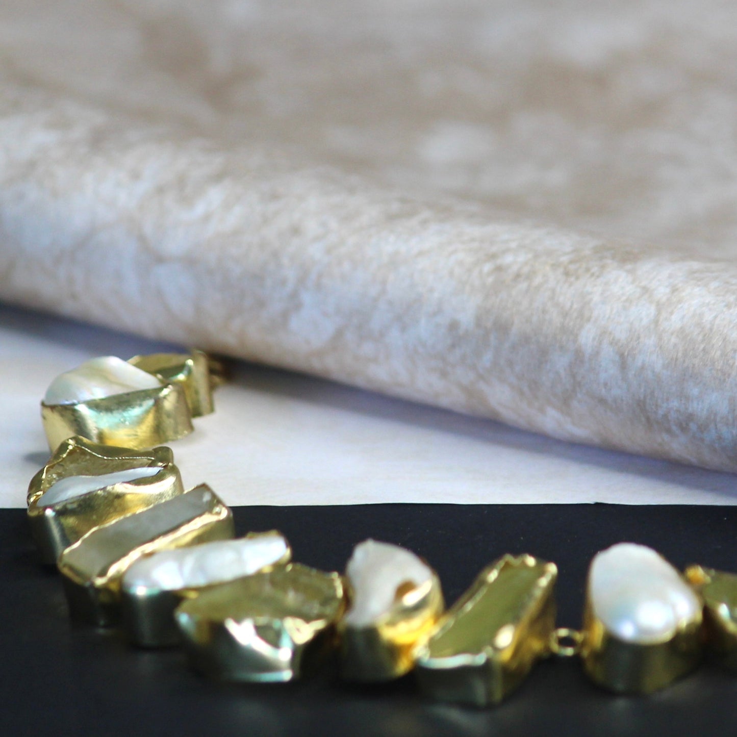 Vanita Raw Stone Necklace