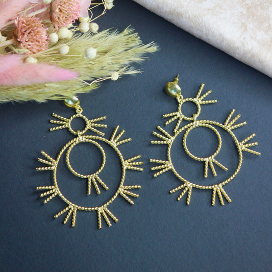Nova Gold  Earring