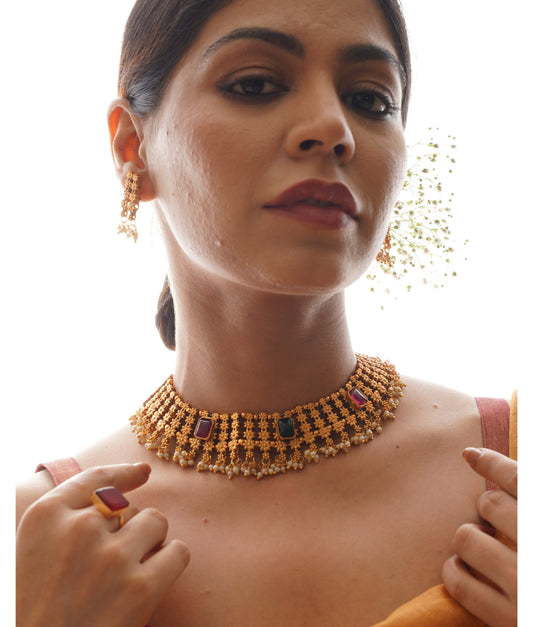 Mathagi Necklace with Earring