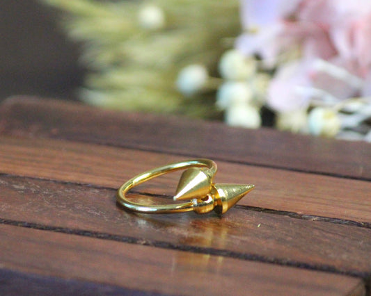 Nail Gold Ring