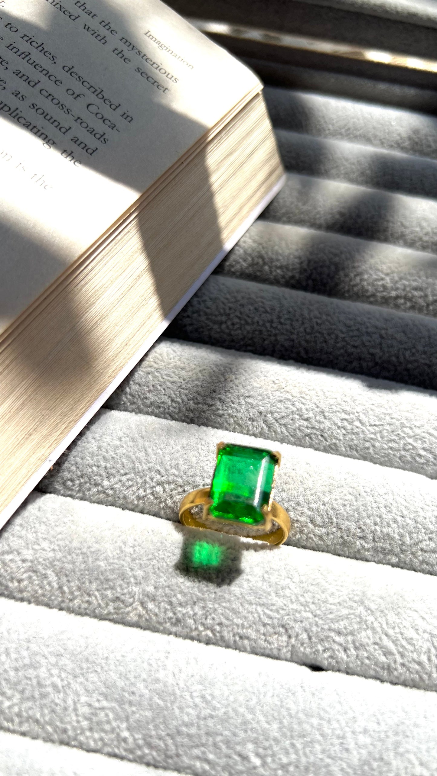 Lavish glossy stone Ring